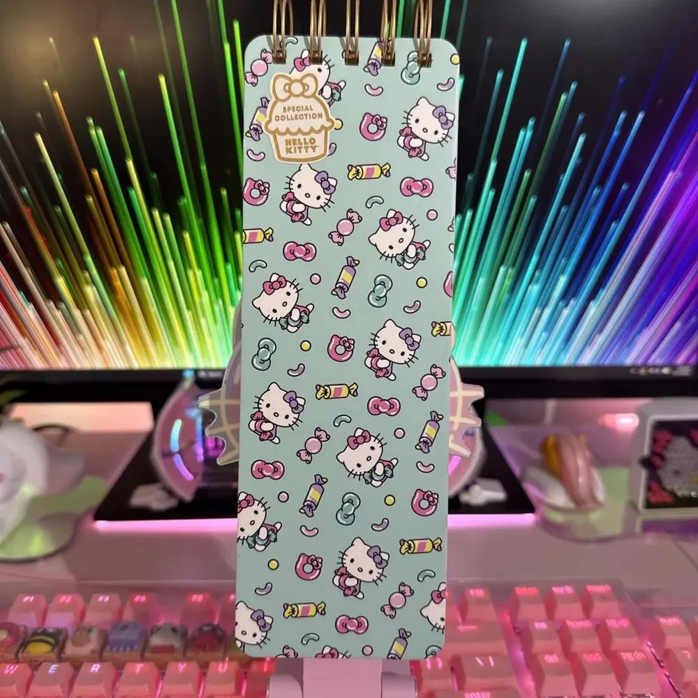 Hello Kitty Notepad Spiral Long Reporters List 2024 Sweet Celebration Sanrio